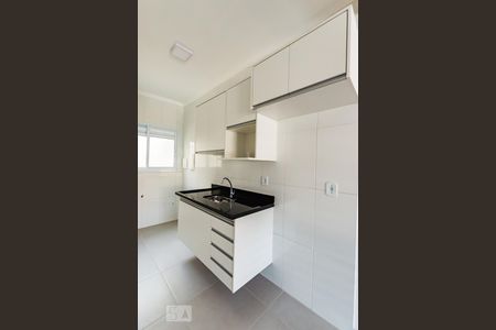 Cozinha de apartamento para alugar com 1 quarto, 35m² em Chácara da Barra, Campinas