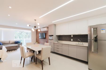 Cozinha de kitnet/studio à venda com 1 quarto, 54m² em Brooklin Paulista, São Paulo