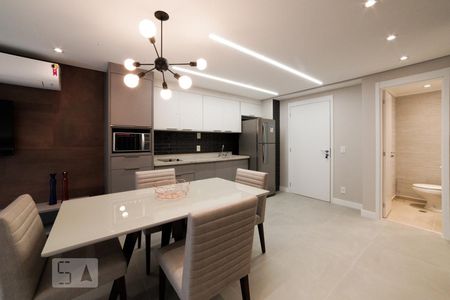 Cozinha de kitnet/studio à venda com 1 quarto, 54m² em Brooklin Paulista, São Paulo