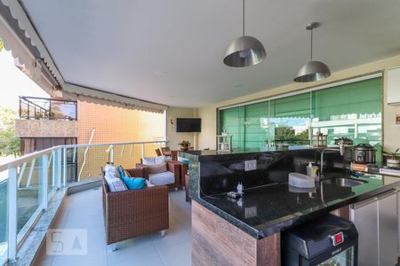 Varanda de apartamento para alugar com 4 quartos, 198m² em Recreio dos Bandeirantes, Rio de Janeiro