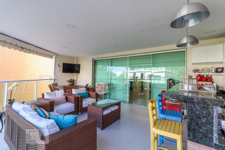 Varanda de apartamento à venda com 4 quartos, 198m² em Recreio dos Bandeirantes, Rio de Janeiro