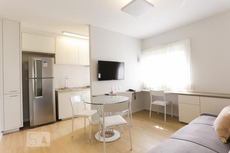 Sala de apartamento à venda com 1 quarto, 40m² em Jardim Paulista, São Paulo