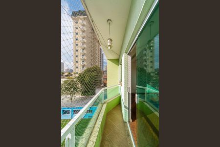 Varanda da Sala de apartamento à venda com 3 quartos, 156m² em Jardim, Santo André