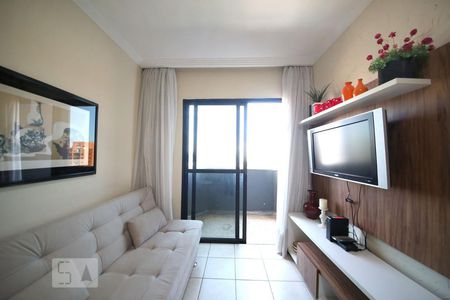 Sala  de apartamento para alugar com 1 quarto, 38m² em Santo Amaro, São Paulo