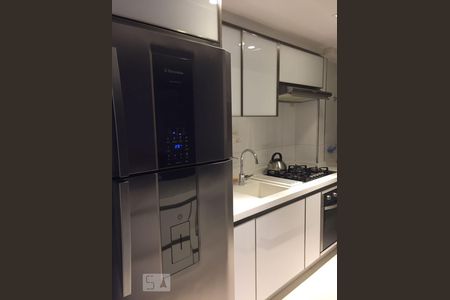 Cozinha de apartamento à venda com 2 quartos, 66m² em Indianópolis, São Paulo