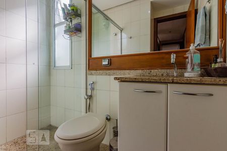 Banheiro Social de apartamento à venda com 3 quartos, 100m² em Serra, Belo Horizonte