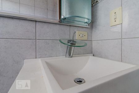 Detalhe do Banheiro de apartamento à venda com 2 quartos, 67m² em Vila Valparaíso, Santo André