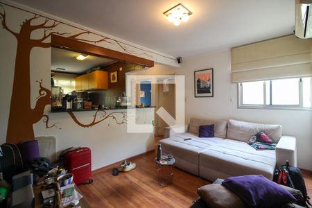 Sala de apartamento à venda com 2 quartos, 47m² em Vila Madalena, São Paulo