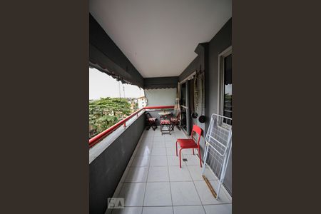 Varanda da Sala de apartamento à venda com 3 quartos, 80m² em Vila da Penha, Rio de Janeiro