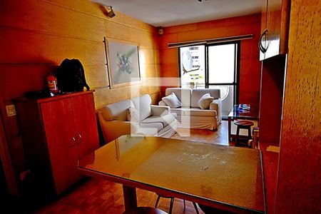 Sala/Cozinha de apartamento para alugar com 1 quarto, 60m² em Vila Andrade, São Paulo