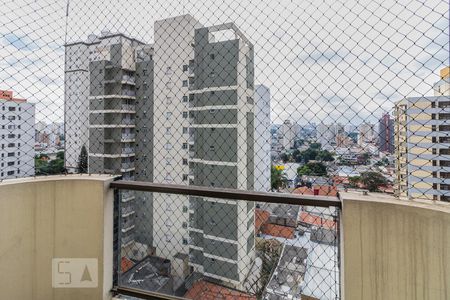 Varanda do Quarto 01 de apartamento à venda com 3 quartos, 106m² em Centro, Santo André