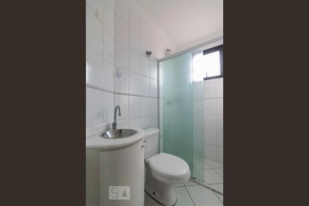 Banheiro de apartamento à venda com 1 quarto, 46m² em Centro, São Bernardo do Campo