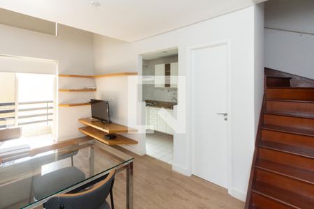 Apartamento para alugar com 50m², 1 quarto e 1 vaga Apartamento para alugar com 50m², 1 quarto e 1 vagaSala