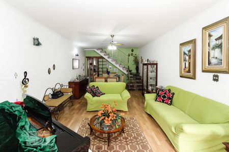 sala de casa à venda com 3 quartos, 180m² em Jardim Anália Franco, São Paulo