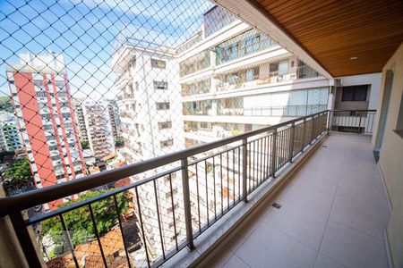 Varanda gourmet  de apartamento para alugar com 3 quartos, 103m² em Icaraí, Niterói