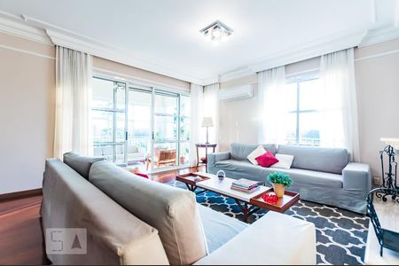 Sala de apartamento à venda com 3 quartos, 220m² em Jardim Madalena, Campinas