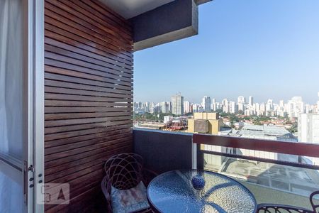 Varanda de apartamento à venda com 2 quartos, 60m² em Brooklin Paulista, São Paulo