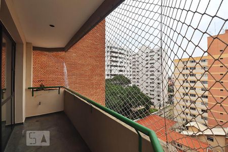 Varanda da Sala de apartamento para alugar com 4 quartos, 213m² em Vila Bastos, Santo André