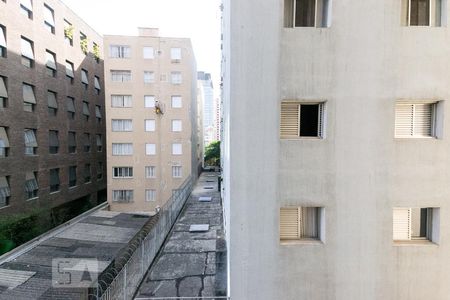 Vista Varanda Sala de apartamento para alugar com 1 quarto, 40m² em Itaim Bibi, São Paulo