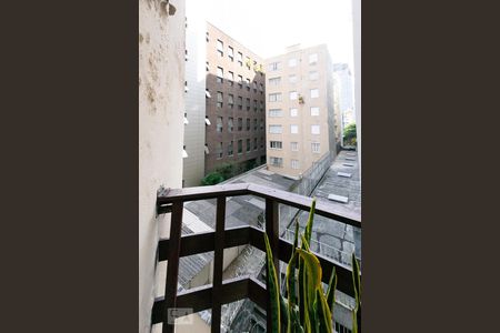 Varanda Sala de apartamento para alugar com 1 quarto, 40m² em Itaim Bibi, São Paulo