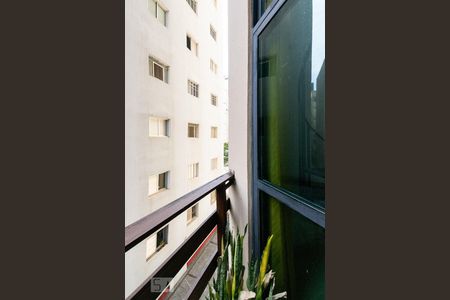 Varanda Sala de apartamento para alugar com 1 quarto, 40m² em Itaim Bibi, São Paulo