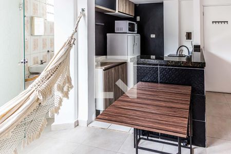 Cozinha de kitnet/studio à venda com 1 quarto, 29m² em Campos Elíseos, São Paulo