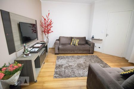 Sala de apartamento à venda com 2 quartos, 72m² em Vila Valparaíso, Santo André