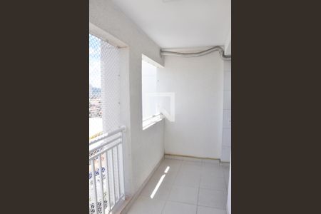 Detalhe - Varanda da Sala de apartamento para alugar com 1 quarto, 61m² em Jardim Peri, São Paulo