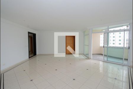 Sala de apartamento para alugar com 4 quartos, 188m² em Chácara Inglesa, São Bernardo do Campo