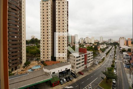 Varanda da Sala - vista  de apartamento à venda com 4 quartos, 188m² em Chácara Inglesa, São Bernardo do Campo