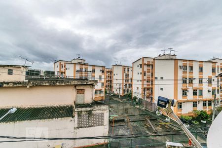 Vista da sala de apartamento para alugar com 1 quarto, 45m² em Irajá, Rio de Janeiro