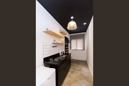 Cozinha de kitnet/studio para alugar com 1 quarto, 30m² em Centro, Rio de Janeiro