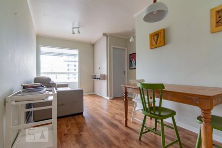 sala e cozinha de apartamento para alugar com 1 quarto, 46m² em Vila Buarque, São Paulo