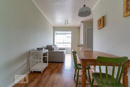 sala e cozinha de apartamento para alugar com 1 quarto, 46m² em Vila Buarque, São Paulo