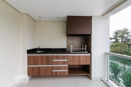 Varanda Gourmet de apartamento à venda com 3 quartos, 190m² em Rio Pequeno, São Paulo