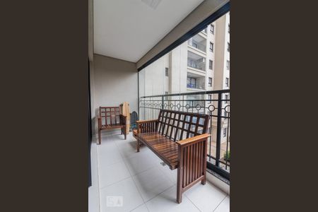 Varanda de apartamento para alugar com 1 quarto, 42m² em Centro, Curitiba