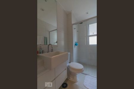 Banheiro do quarto 1 de apartamento à venda com 3 quartos, 242m² em Santo Antônio, São Caetano do Sul