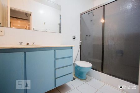 Banheiro Suíte de apartamento para alugar com 2 quartos, 81m² em Cosme Velho, Rio de Janeiro