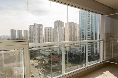 Varanda gourmet de apartamento para alugar com 1 quarto, 38m² em Centro, São Bernardo do Campo