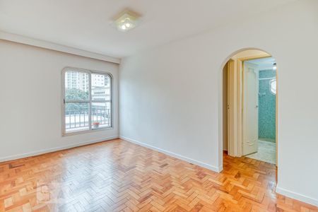 Sala de apartamento à venda com 1 quarto, 45m² em Indianópolis, São Paulo