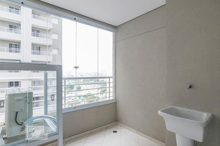 Varanda de apartamento à venda com 1 quarto, 37m² em Jardim do Mar, São Bernardo do Campo