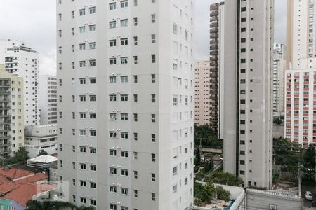 Vista da varanda  de apartamento para alugar com 1 quarto, 42m² em Aclimação, São Paulo