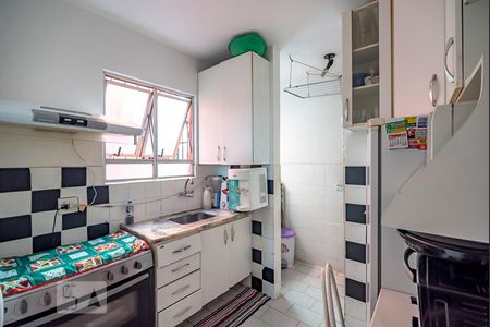 Cozinha de apartamento para alugar com 2 quartos, 52m² em Santa Cruz, Belo Horizonte
