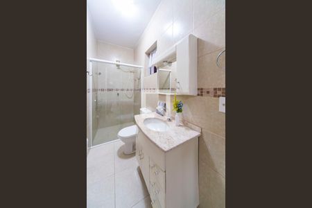 Banheiro da Sala de casa para alugar com 1 quarto, 90m² em Jardim Bela Vista, Santo André