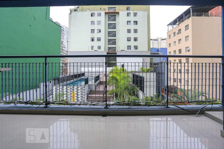 Varanda de kitnet/studio à venda com 1 quarto, 45m² em Bela Vista, São Paulo