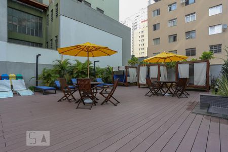 Piscina de kitnet/studio à venda com 1 quarto, 45m² em Bela Vista, São Paulo