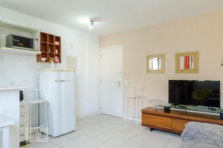 Sala de apartamento para alugar com 1 quarto, 40m² em Laranjeiras, Rio de Janeiro