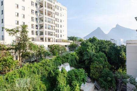 Vista - Sala de apartamento para alugar com 1 quarto, 40m² em Laranjeiras, Rio de Janeiro