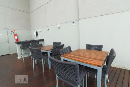 Salão de Festas - Condomínio de apartamento para alugar com 1 quarto, 48m² em Vila Gertrudes, São Paulo