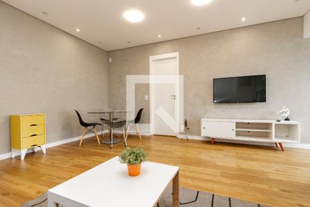 Sala de apartamento para alugar com 1 quarto, 48m² em Vila Gertrudes, São Paulo